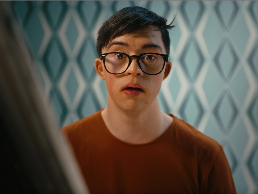 Images des coulisses : Charlie pendant le tournage