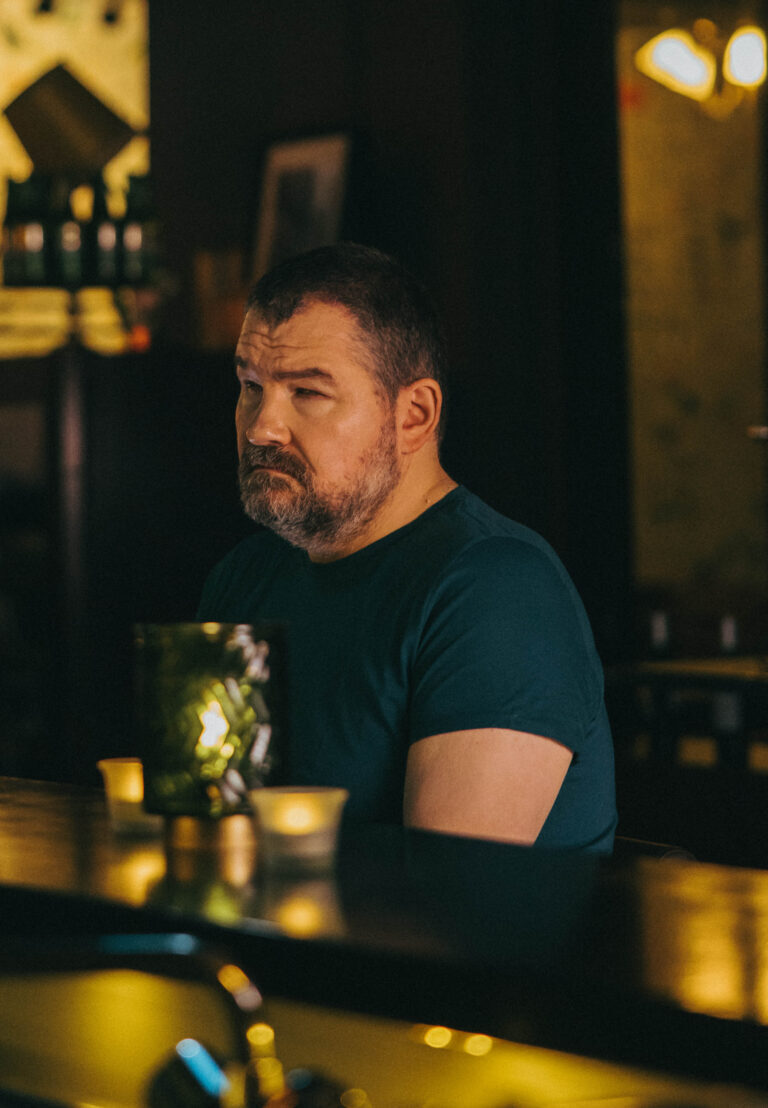 Vue frontale de Sascha